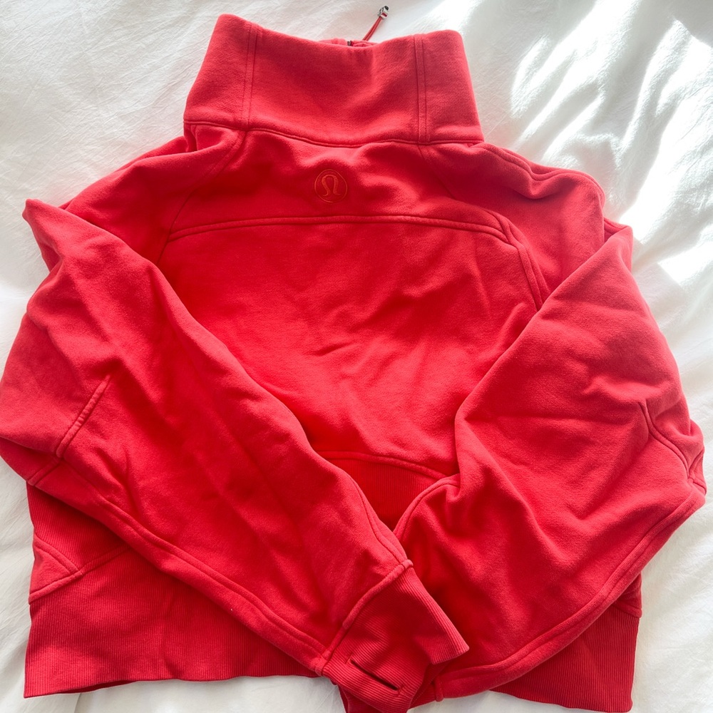 Lululemon Scuba Funnel Neck Half Zip size M/L - Picture 7 of 8